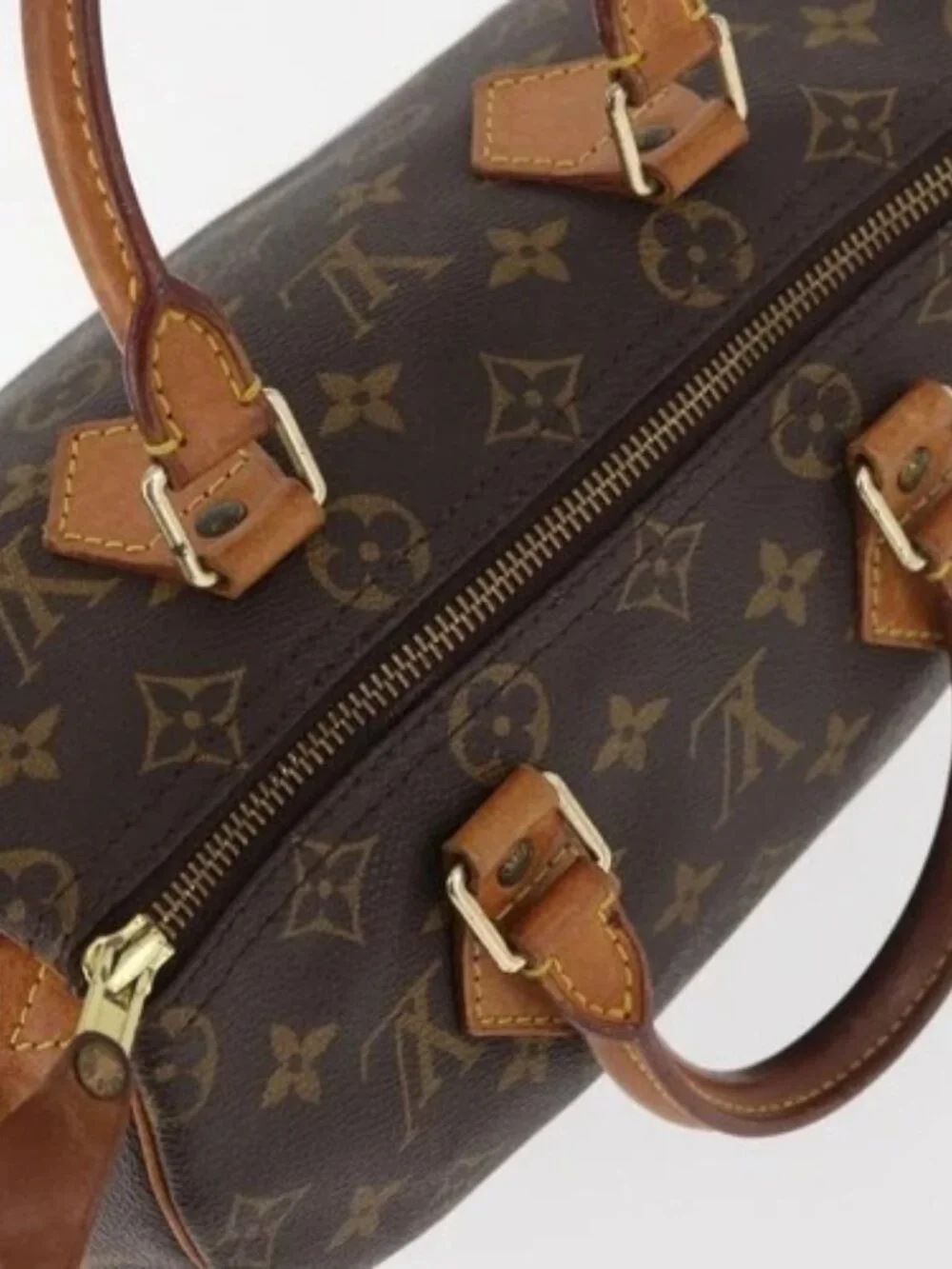 LOUIS VUITTON Monogram Speedy 25 Hand Bag M41528 LV Auth 175567A
